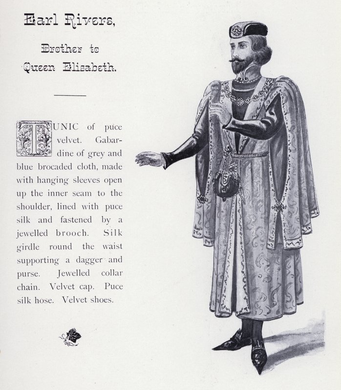 El Rey Ricardo III de Shakespeare: Earl Rivers, hermano de la Reina Isabel de English School