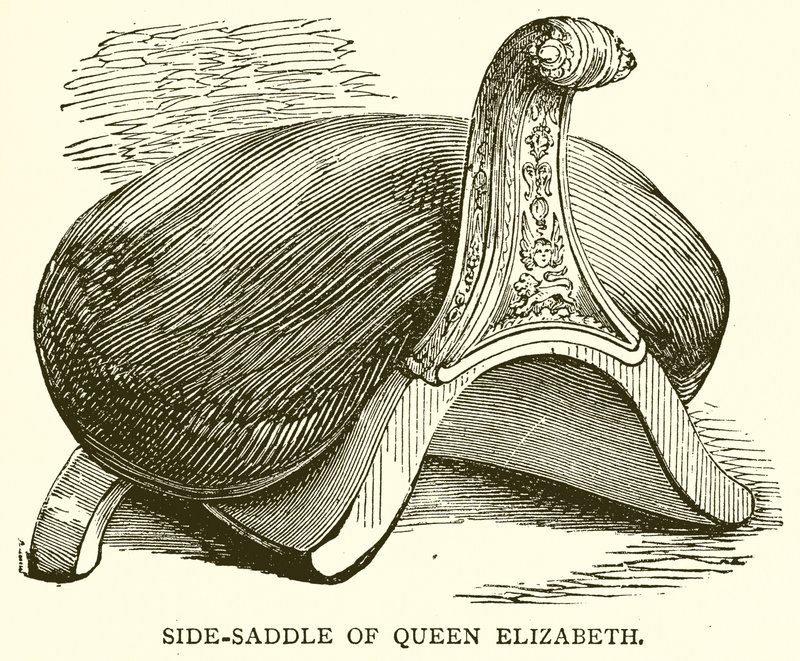 Silla de montar de la Reina Isabel de English School