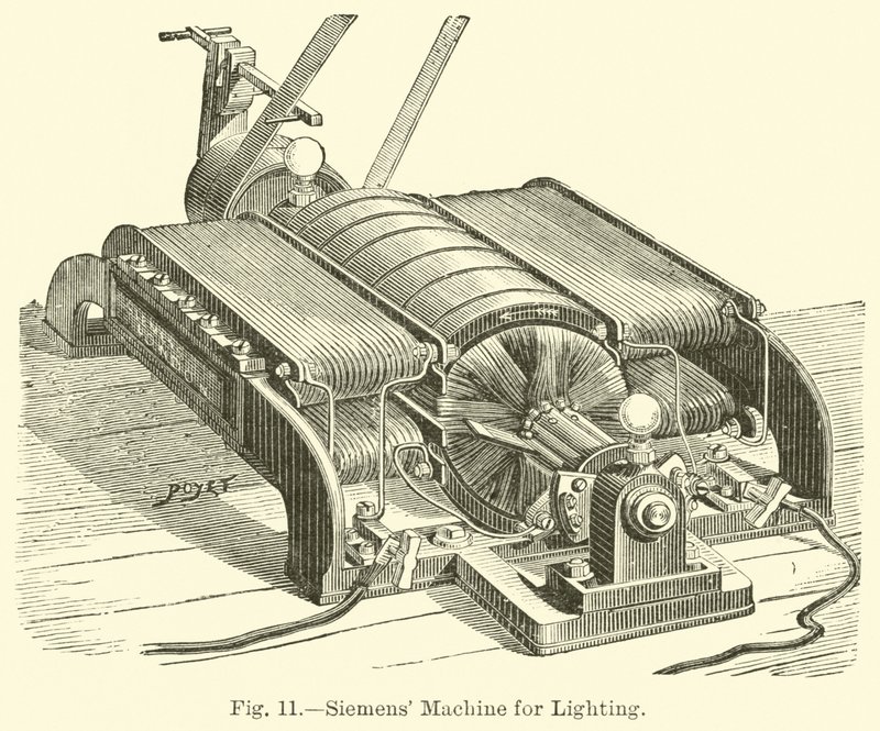 Máquina de Siemens para iluminación de English School