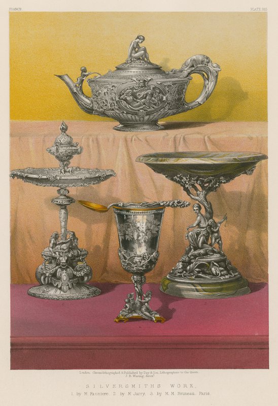 Trabajo de platería de English School