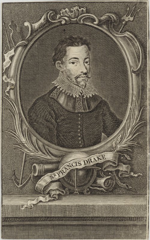 Sir Francis Drake de English School