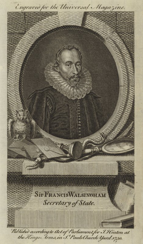 Sir Francis Walsingham, Secretario de Estado de English School