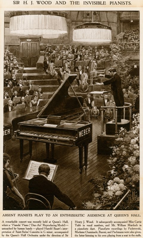 Sir Henry Wood y los pianistas invisibles de English School