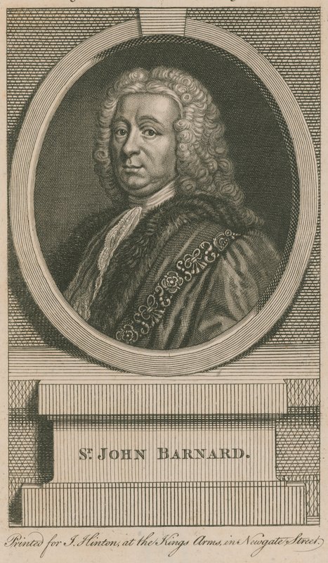 Sir John Barnard, Alcalde de Londres de English School
