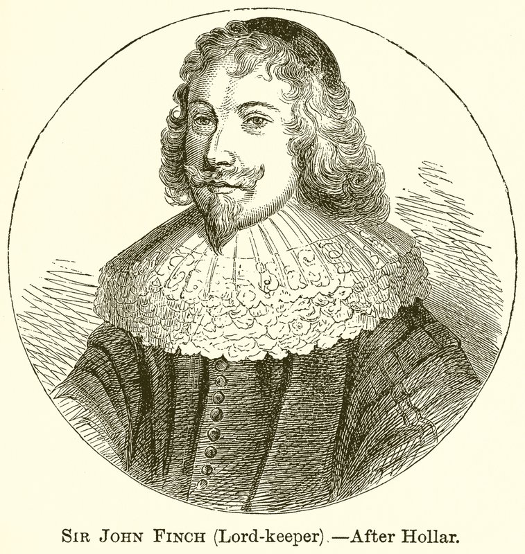 Sir John Finch (Lord Guardián) de English School