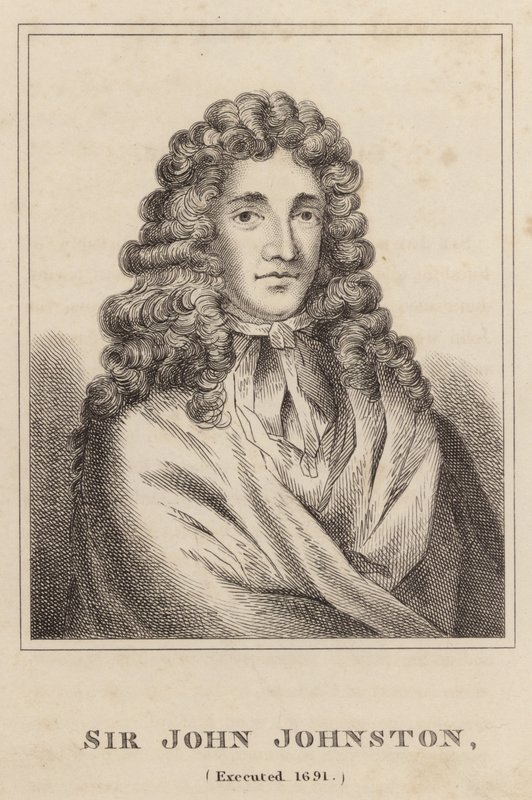 Sir John Johnston, Ejecutado 1691 de English School