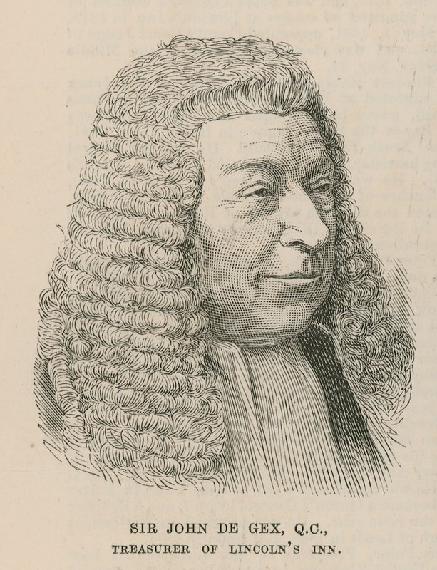 Sir John de Gex, tesorero de Lincoln