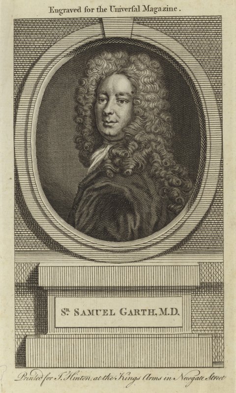 Sir Samuel Garth, M D de English School