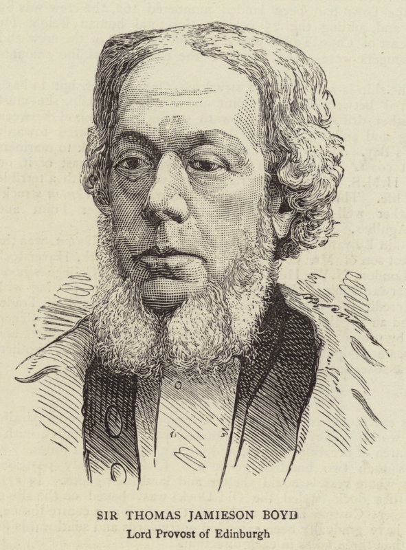 Sir Thomas Jamieson Boyd (grabado) de English School