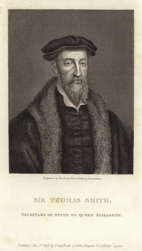 Sir Thomas Smith, erudito, diplomático y político inglés de English School