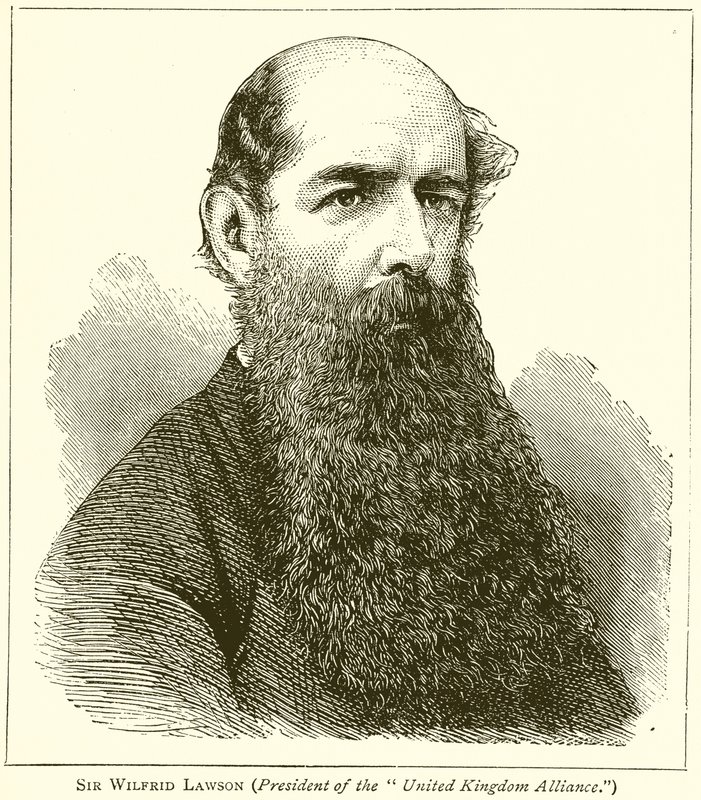 Sir Wilfrid Lawson (Presidente de la Alianza del Reino Unido) de English School