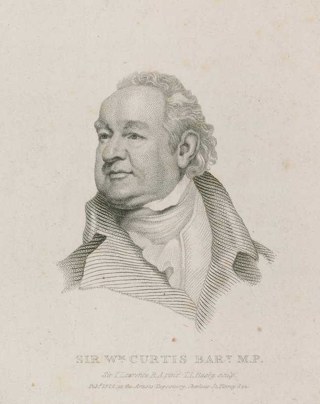 Sir William Curtis, Alcalde de Londres de English School