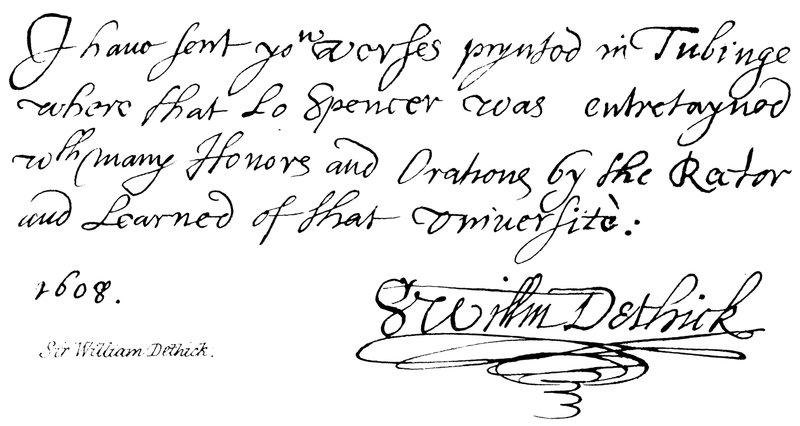 Sir William Dethick de English School