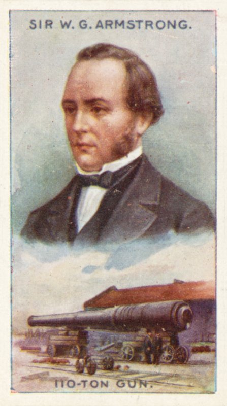 Sir William George Armstrong, Cañón de 110 Toneladas de English School