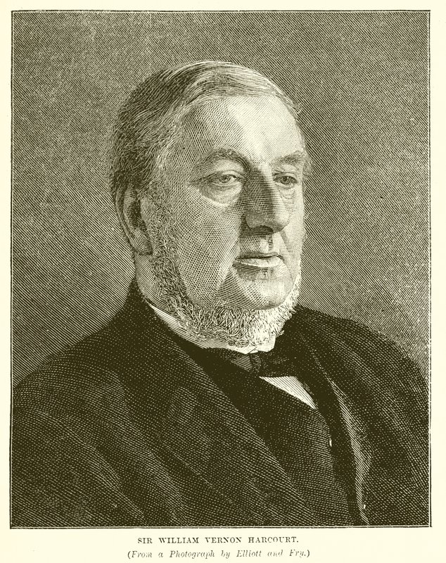 Sir William Vernon Harcourt de English School