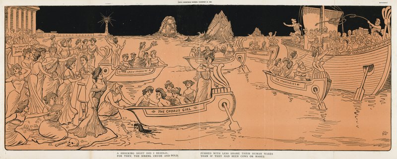 Sirenas, 1906 de English School