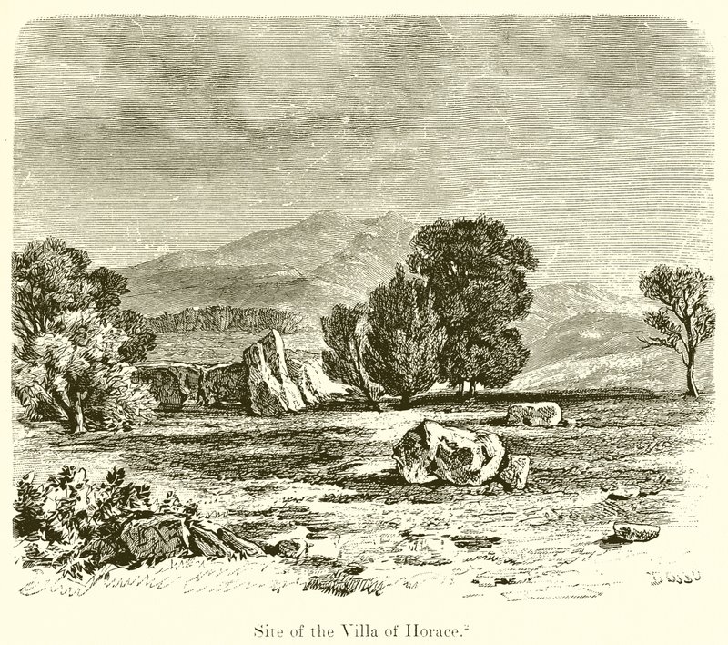 Sitio de la villa de Horacio de English School