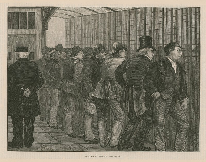 Bocetos en Newgate de English School