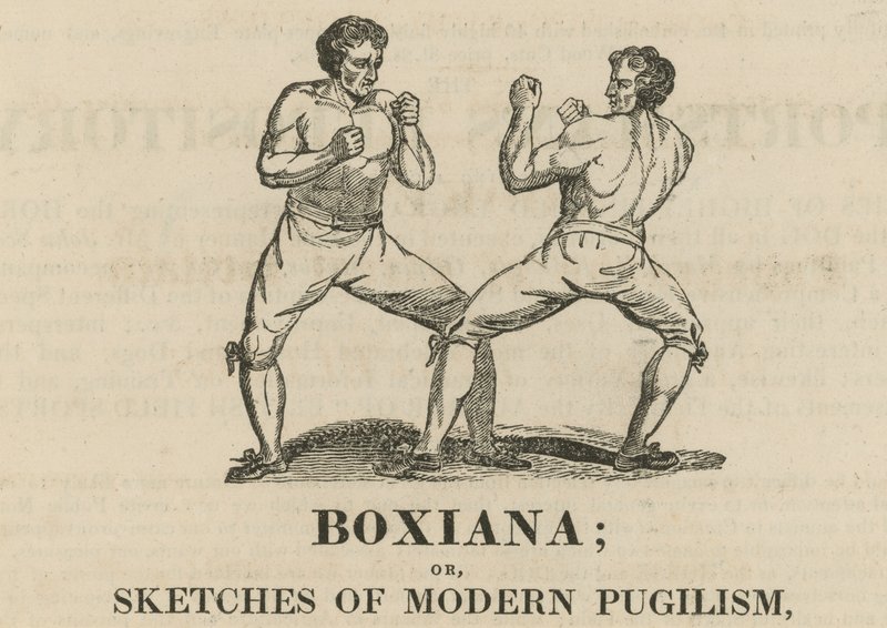 Bocetos del pugilismo moderno de English School