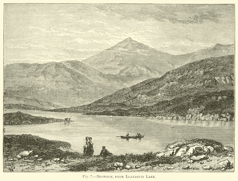 Snowdon, desde el lago Llanberis de English School