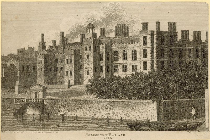 Palacio de Somerset, 1650 de English School
