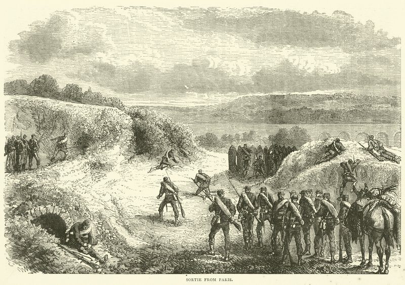 Salida de París, octubre 1870 de English School