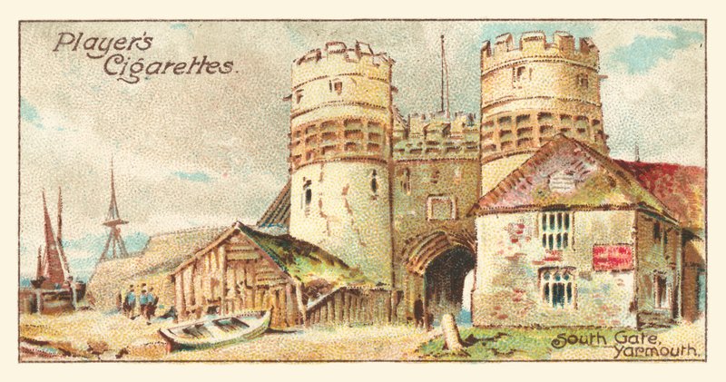 Puerta Sur, Yarmouth (cromolito) de English School