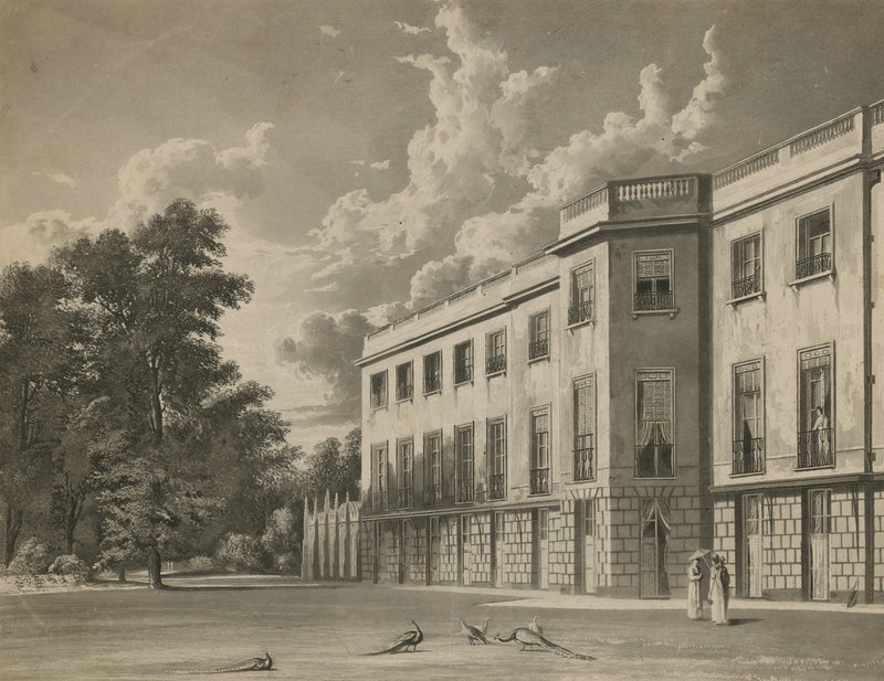 Frente sur de Carlton House de English School
