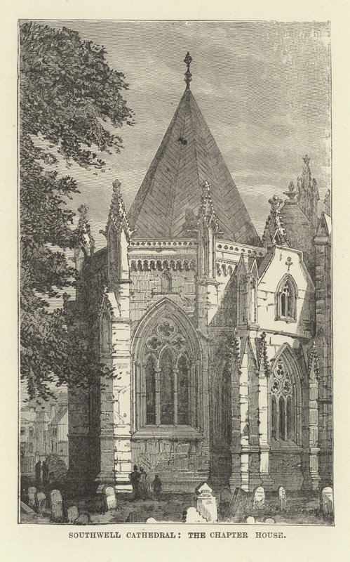 Catedral de Southwell, la Sala Capitular de English School