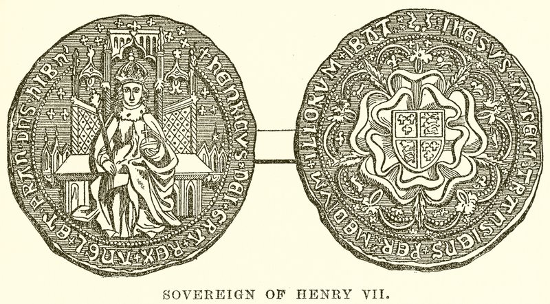 Soberano de Enrique VII de English School