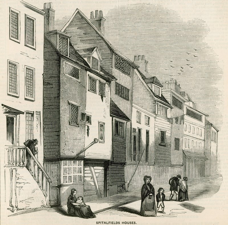 Casas de Spitalfields de English School