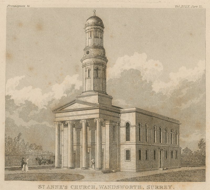 Iglesia de St Annes, Wandsworth, Surrey de English School