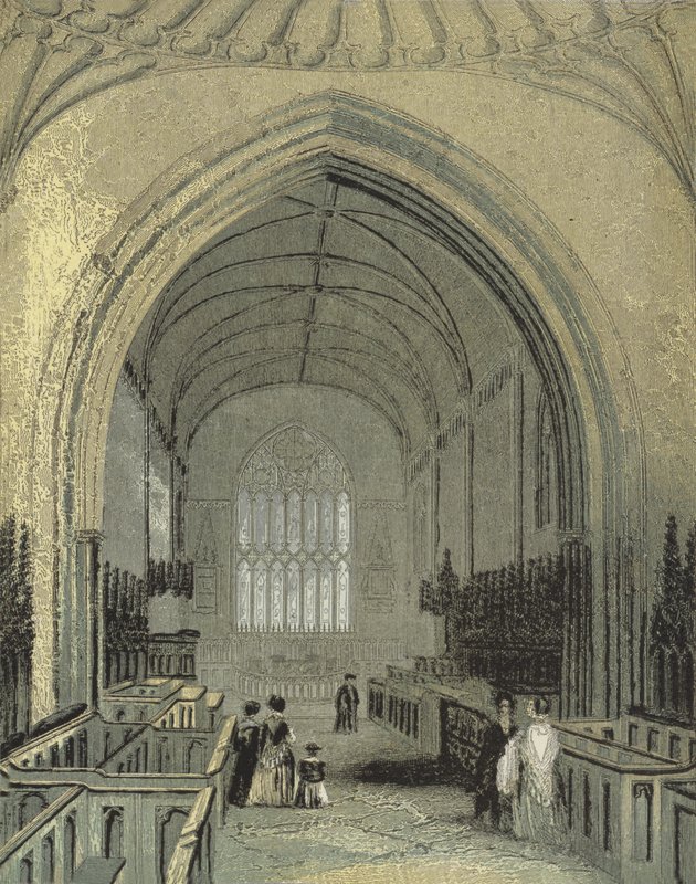 Catedral de St Asaphs, El Coro de English School