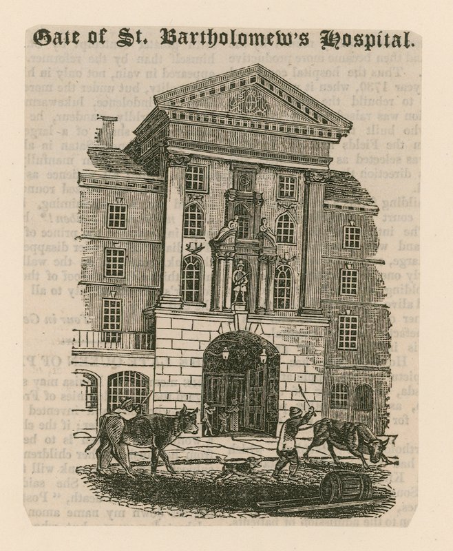Hospital de San Bartolomé, Smithfield de English School