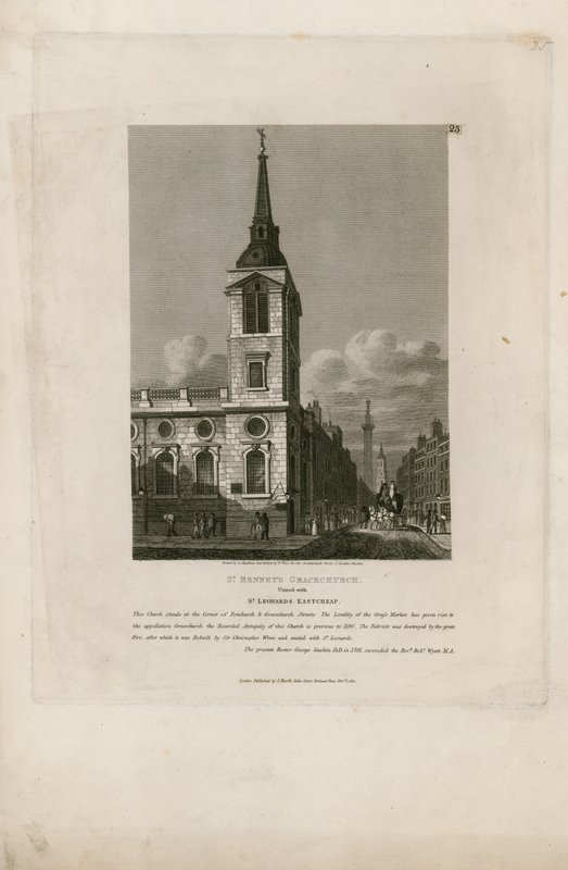 San Bennet Gracechurch, unida con San Leonardo Eastcheap de English School