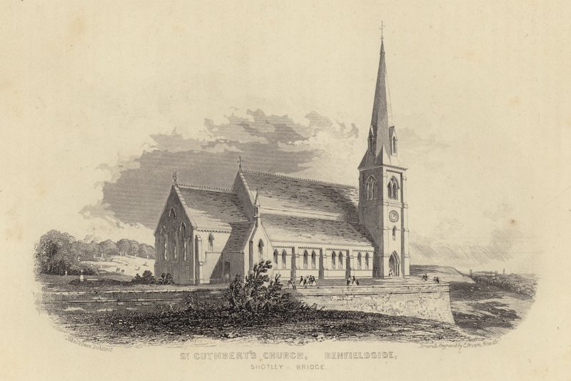 Iglesia de San Cuthbert, Shotley Bridge, Benfieldside, Durham de English School
