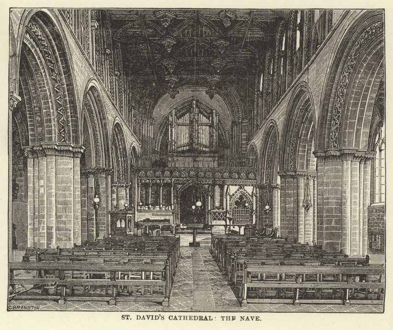 Catedral de St Davids, la Nave de English School