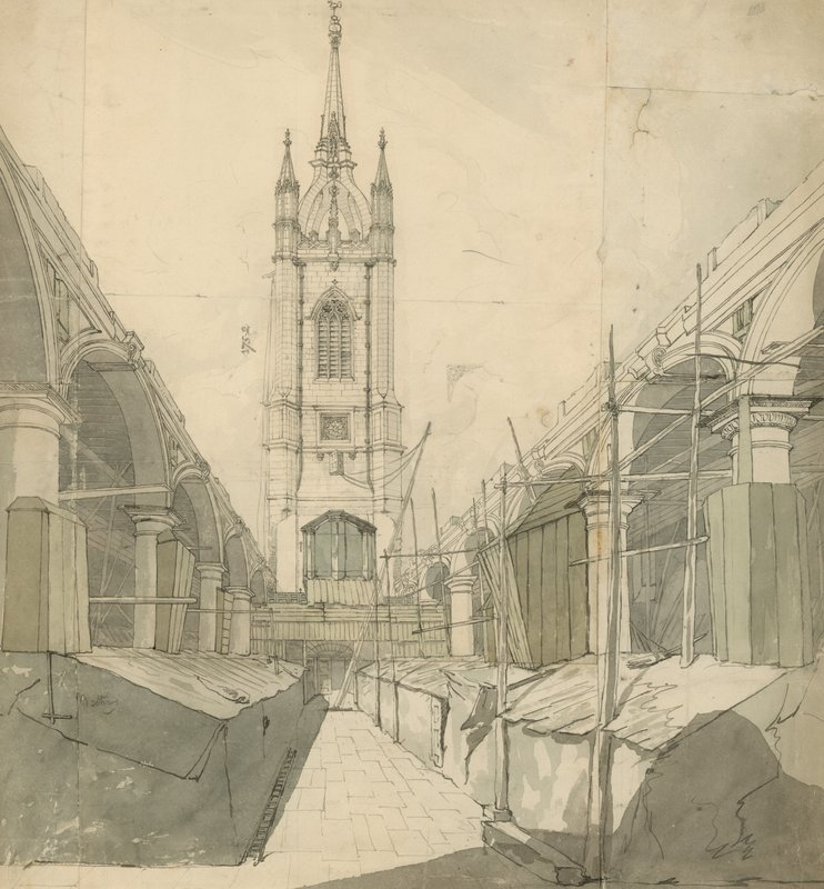 St Dunstan-in-the-East, Londres de English School