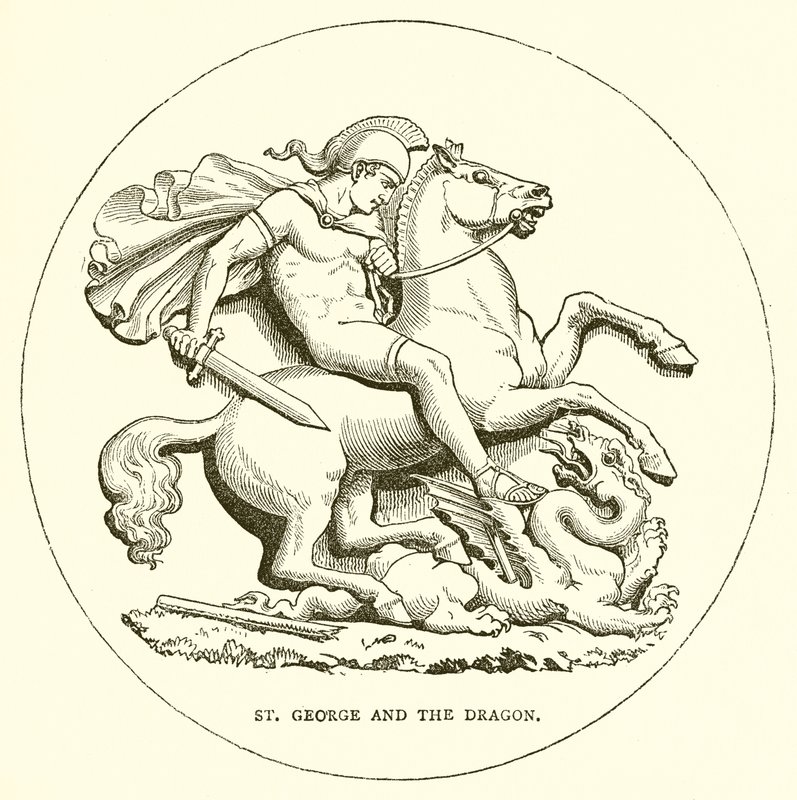 San Jorge y el dragón de English School