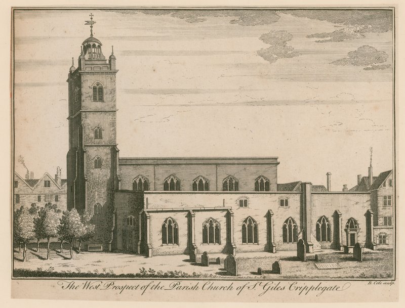 San Gil, Cripplegate, Londres de English School
