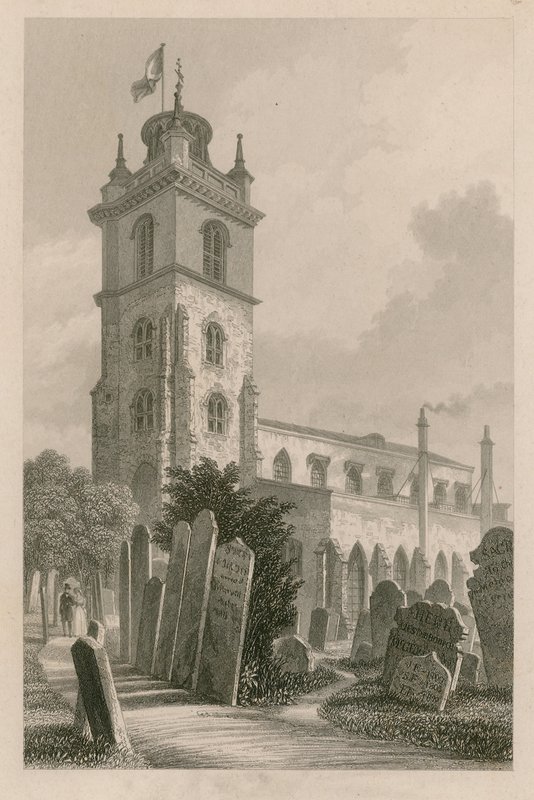 San Gil, Cripplegate, Londres de English School
