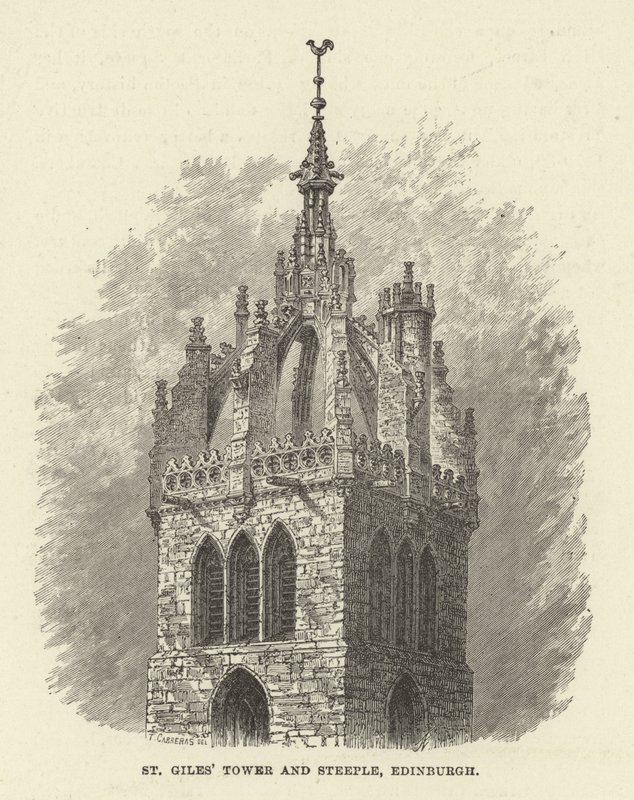 Torre y Aguja de St Giles, Edimburgo de English School