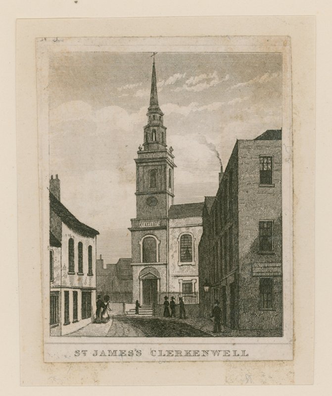 Iglesia de St James, Clerkenwell de English School