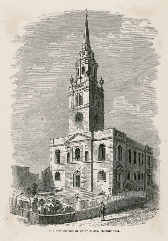 Iglesia de St James, Clerkenwell de English School