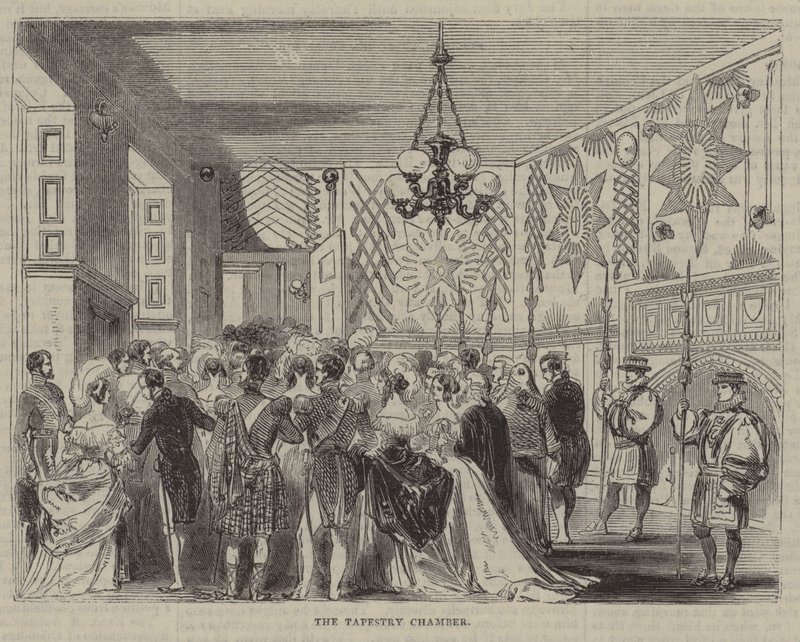 Palacio de St James, Londres, La Sala de Tapices, Un Salón de English School