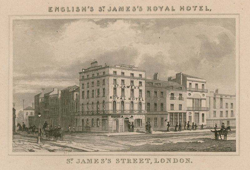 Hotel Real de St James, St James Street, Londres de English School