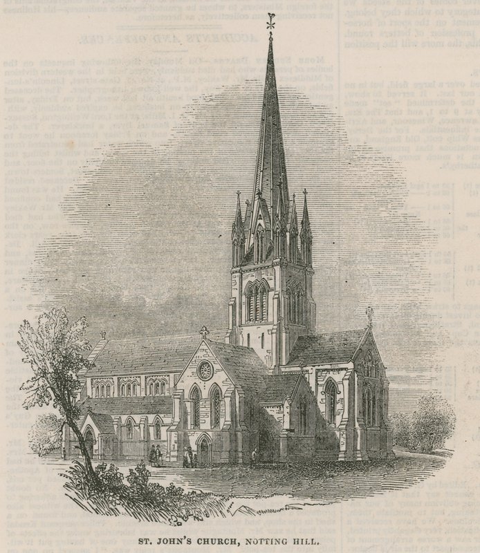 Iglesia de St Johns, Notting Hill, Londres de English School