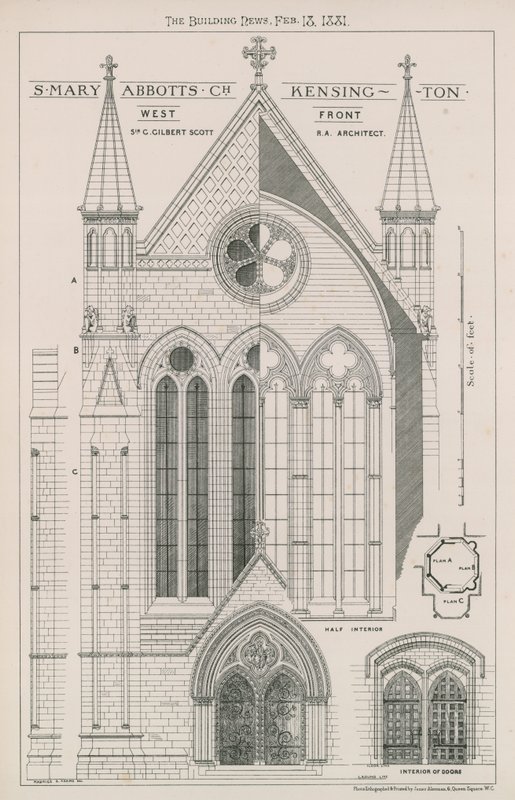 Iglesia St Mary Abbotts, Kensington de English School
