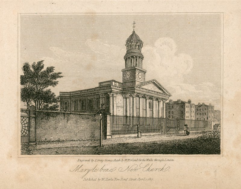 Iglesia de St Marylebone, Londres de English School