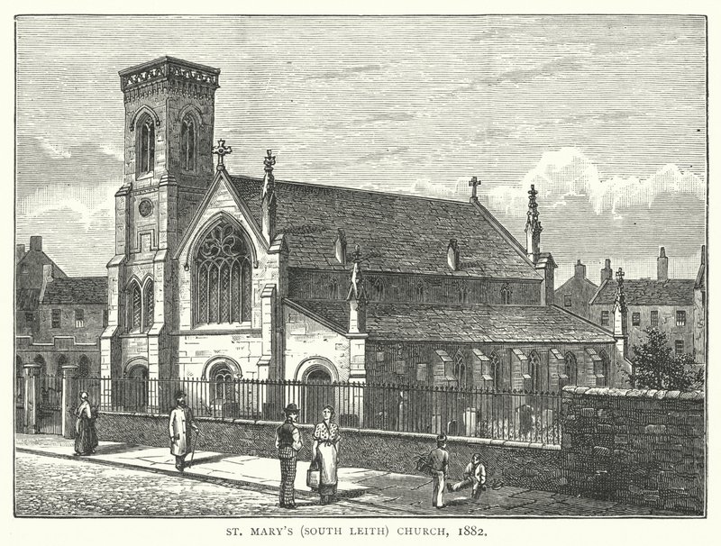 Iglesia de Santa María (South Leith) de English School